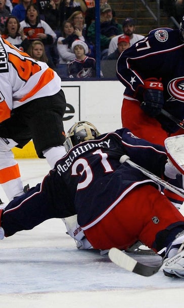 Blue Jackets fly past the Flyers 6-3